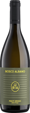 Bosco Albano Pinot Grigio DOC Friuli, pris pr. flaske kr. 95,00
