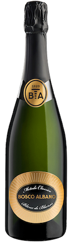 Bosco Albano Blanc de Blanc Metodo Classico pris pr. flaske 225,-